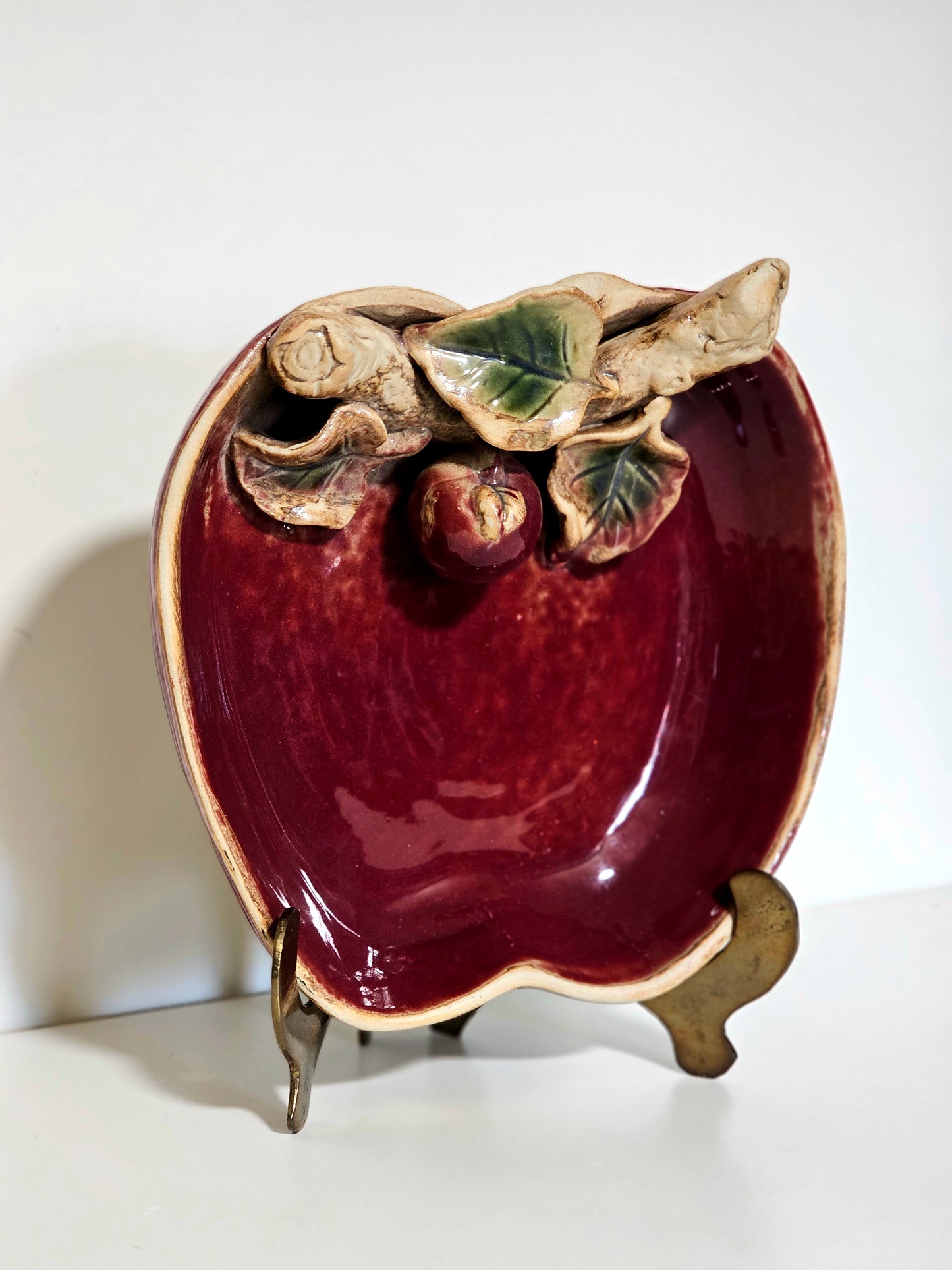Handmade Mojalica Pottery Apple