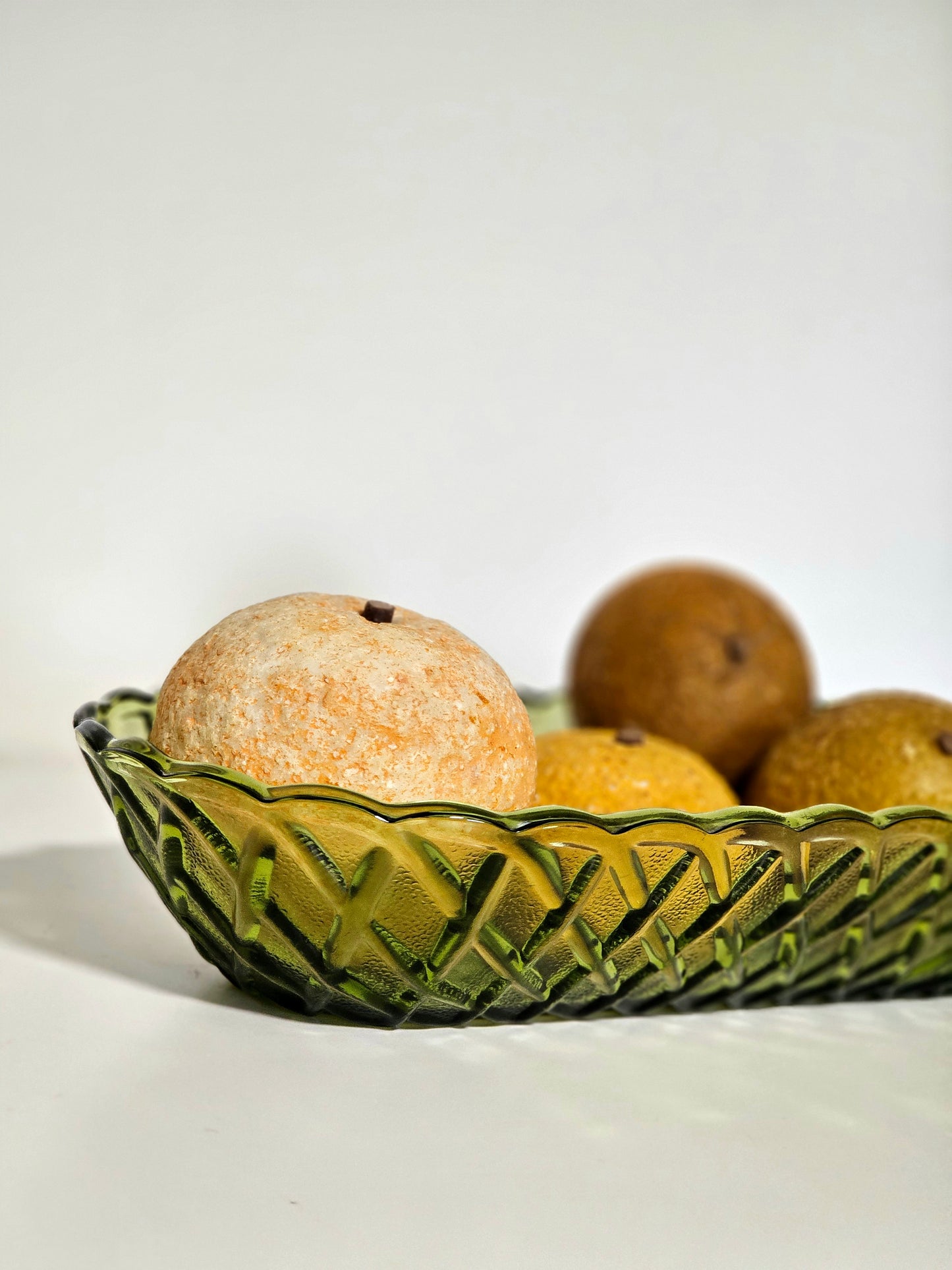 Antique Alabaster Handmade Fruits