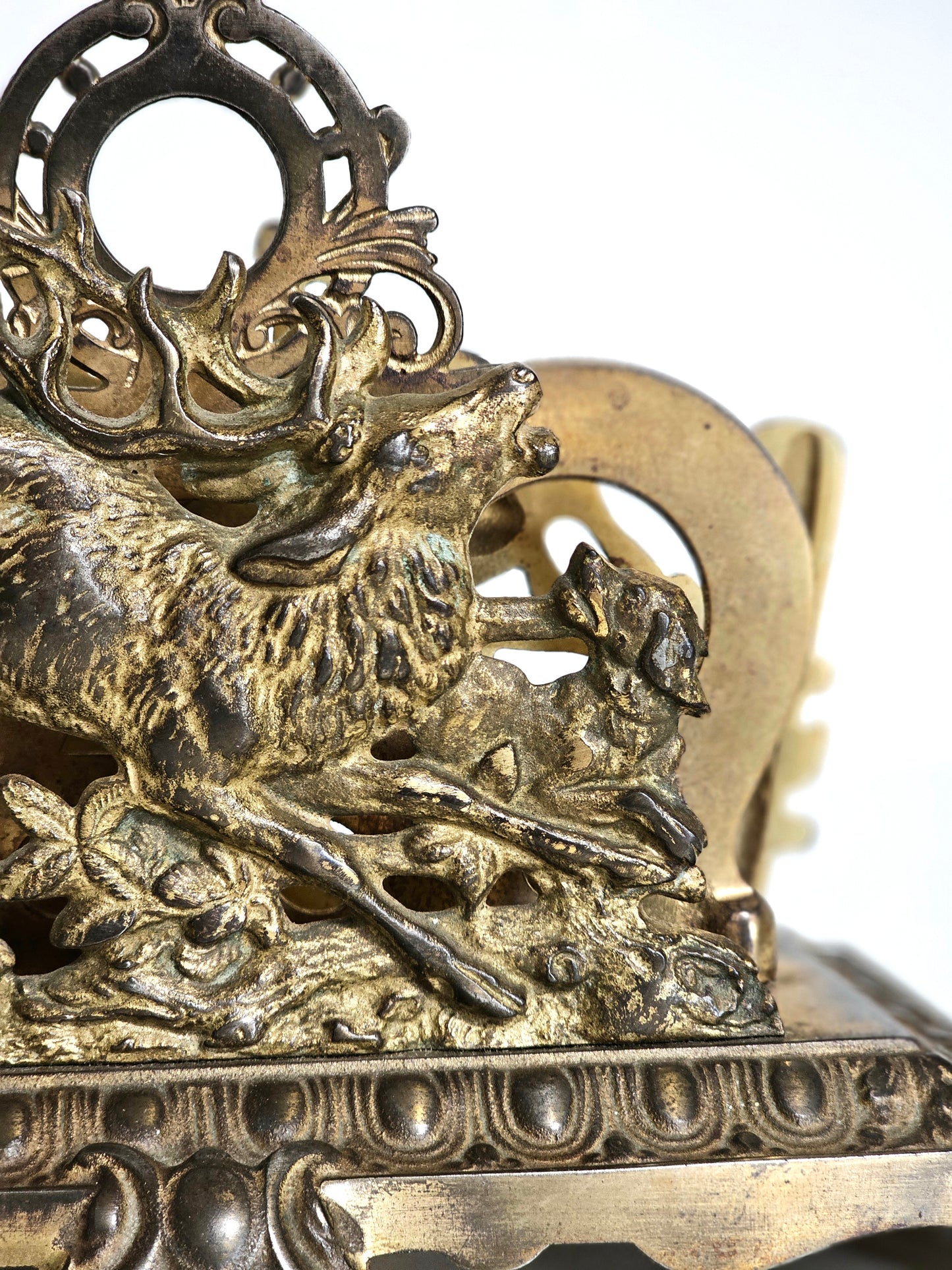 1890 Bradley & Hubbard Brass Letter Rack
