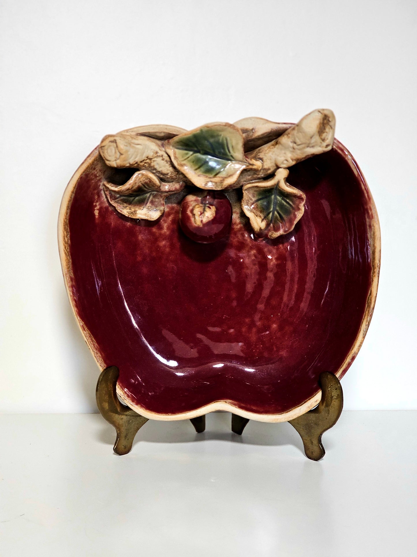 Handmade Mojalica Pottery Apple