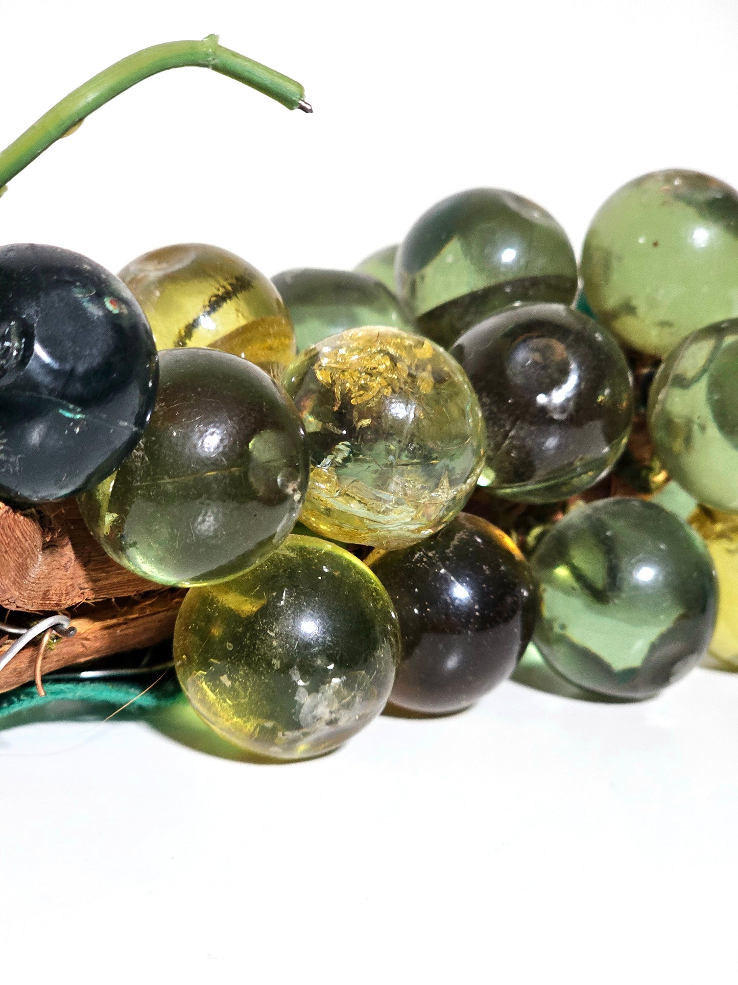 Medium Jade Lucite Grapes