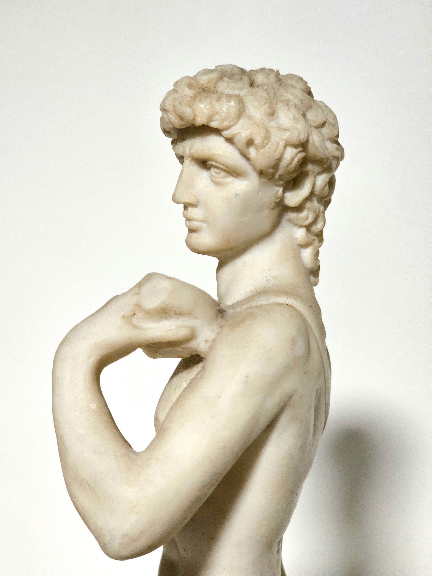 Italian Alabaster Resin Statuette of 'David'