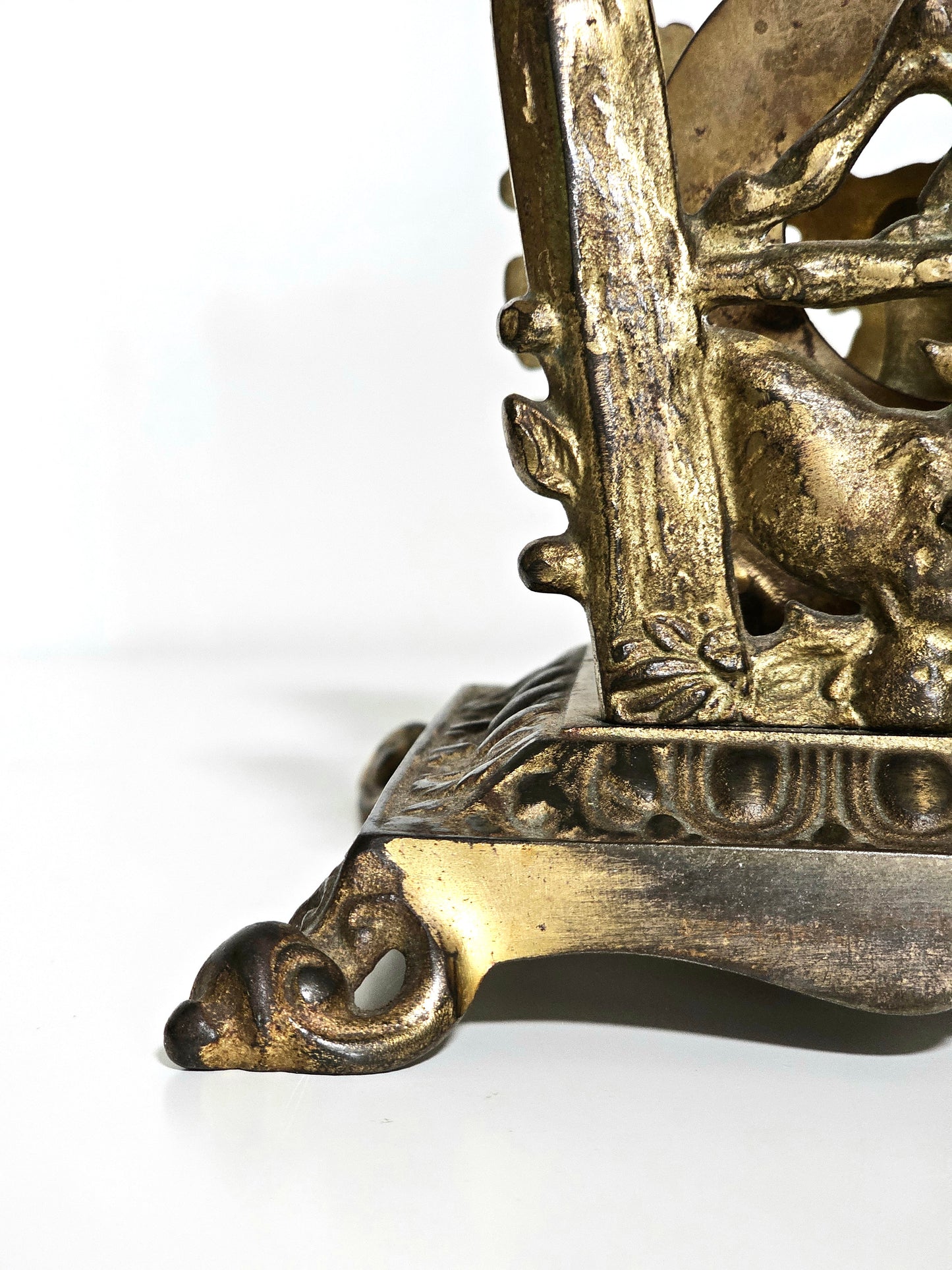 1890 Bradley & Hubbard Brass Letter Rack