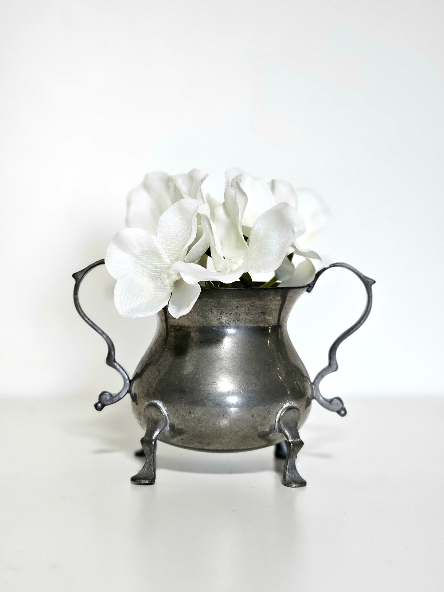 Steiff Williamsburg Pewter Sugar Jar