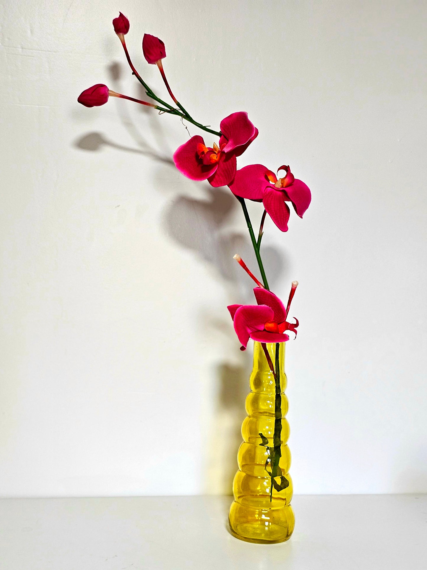 Yellow Stacked Beehive Vase