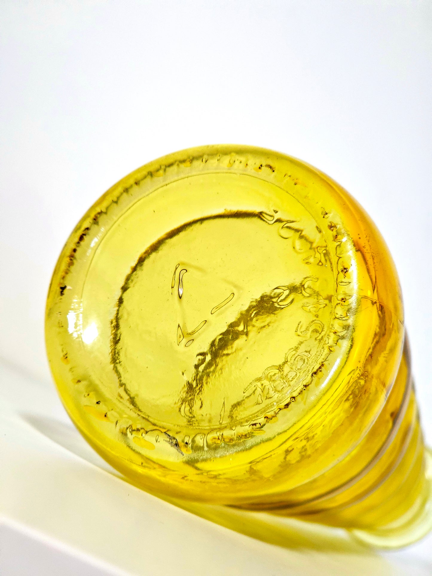 Yellow Stacked Beehive Vase