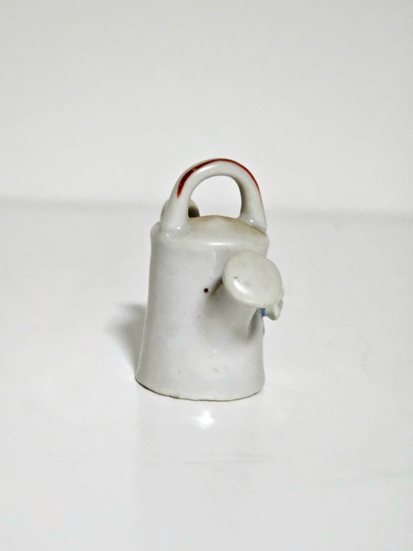 Miniature Porcelain Watering Can Planter