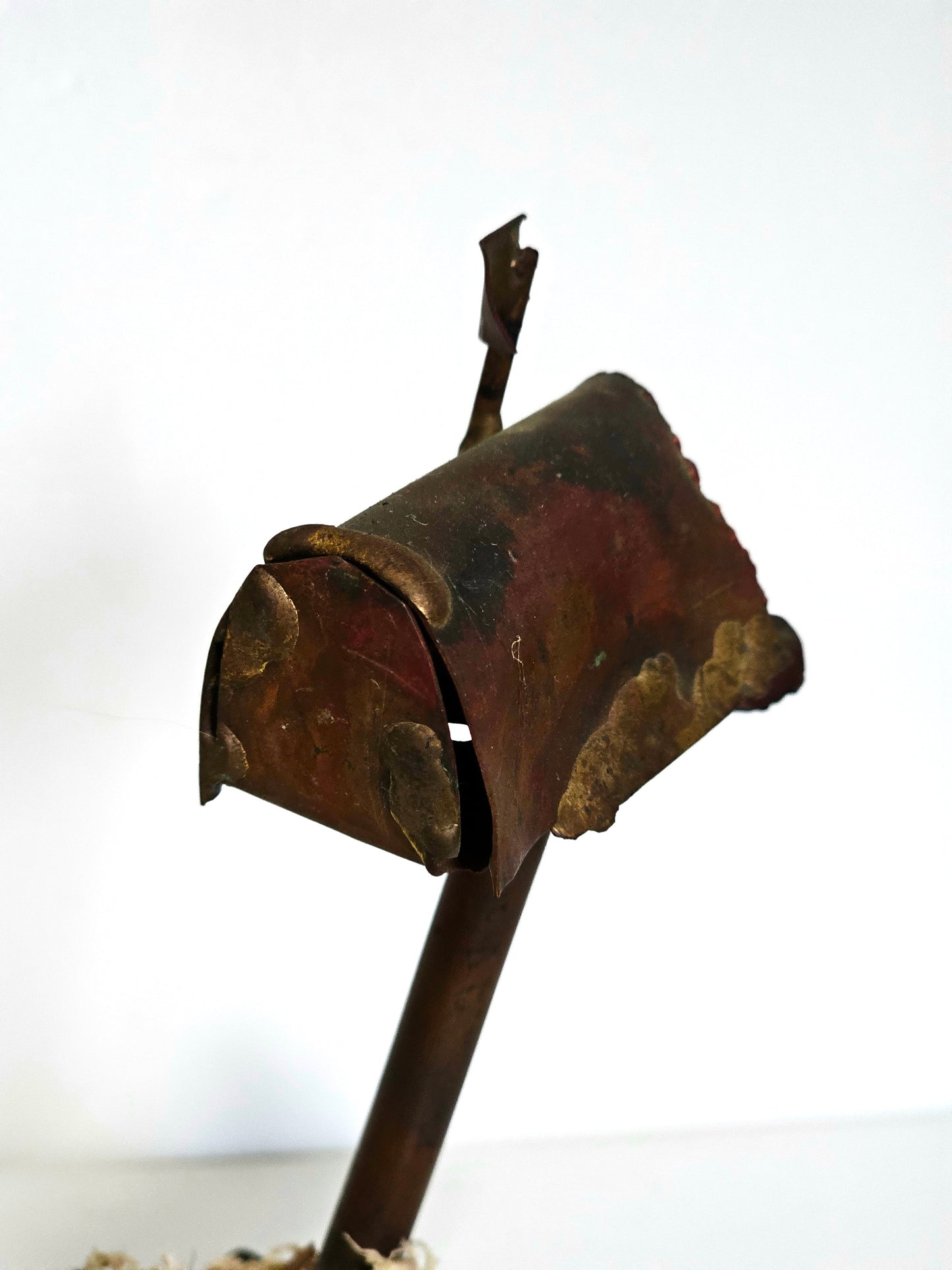 Handmade Folk Art Welded Mailbox