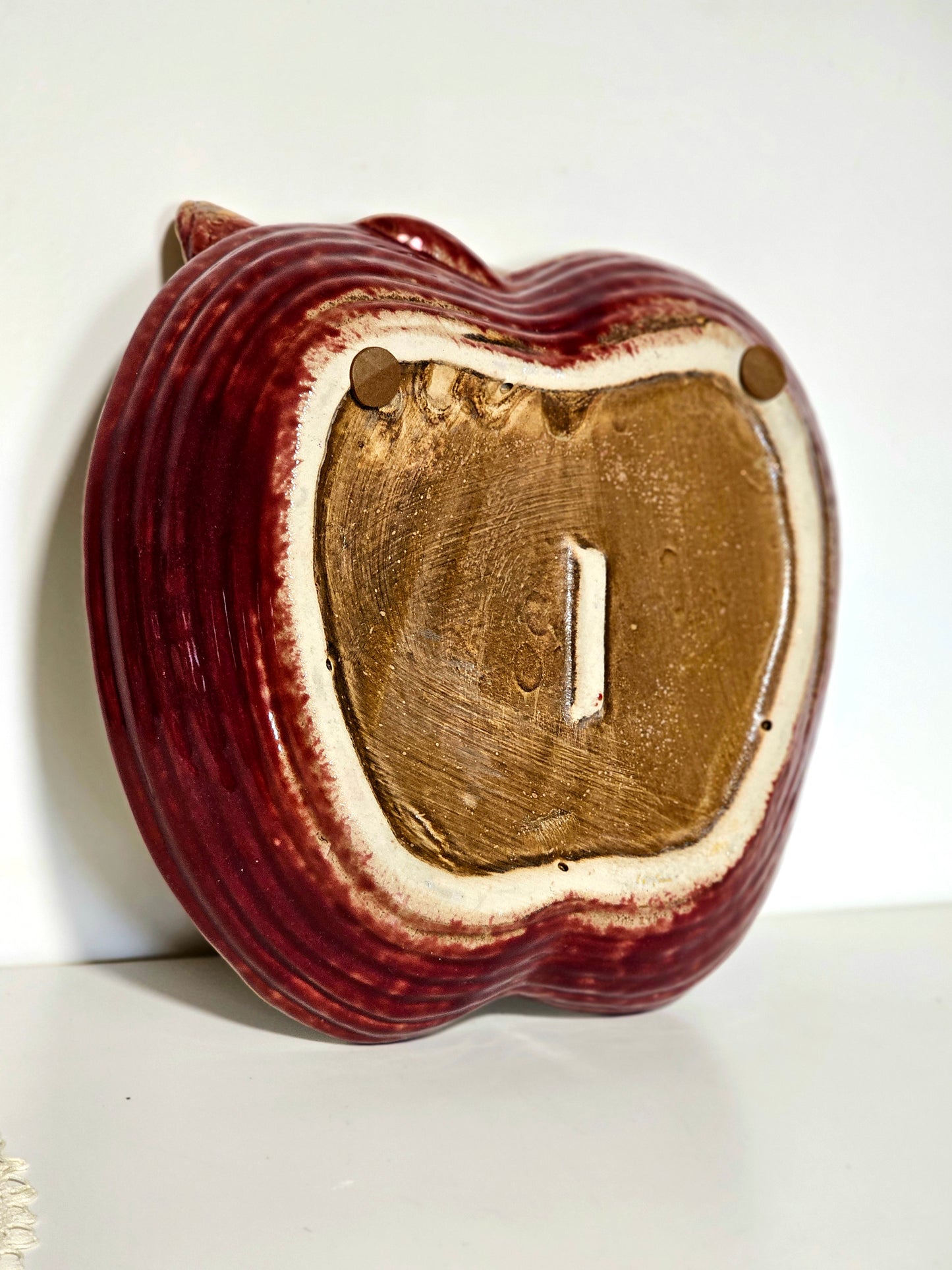 Handmade Mojalica Pottery Apple