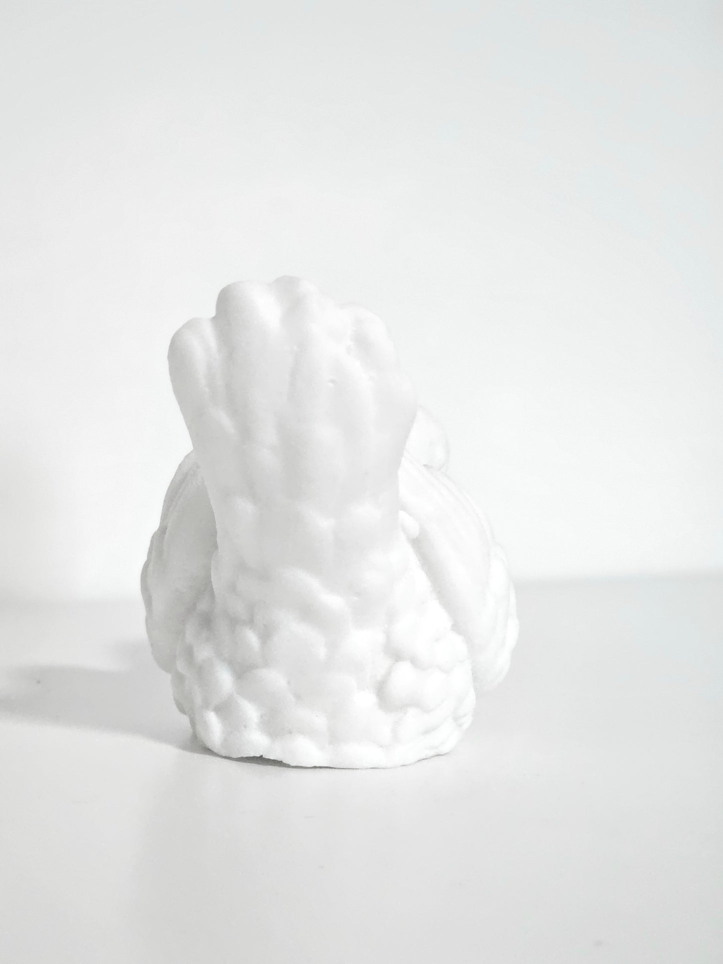 Santini Alabaster Dove Candleholder