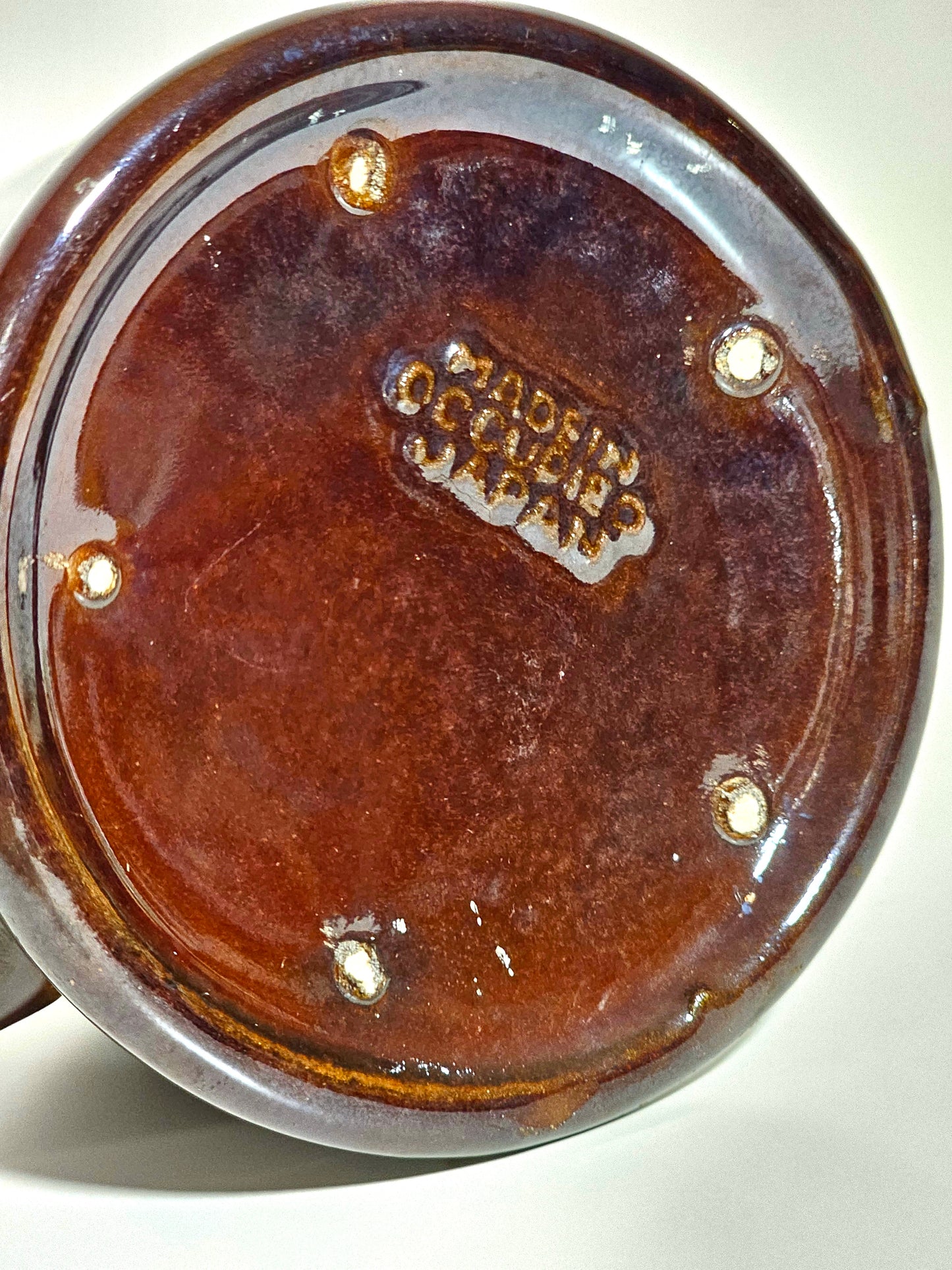 Red Clay Brown Glazed Teapot