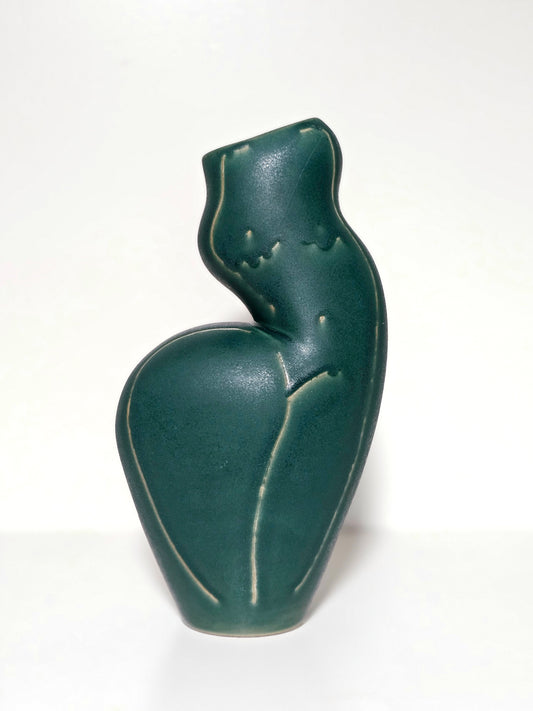 Studio Art Nude Female Pottery Vase