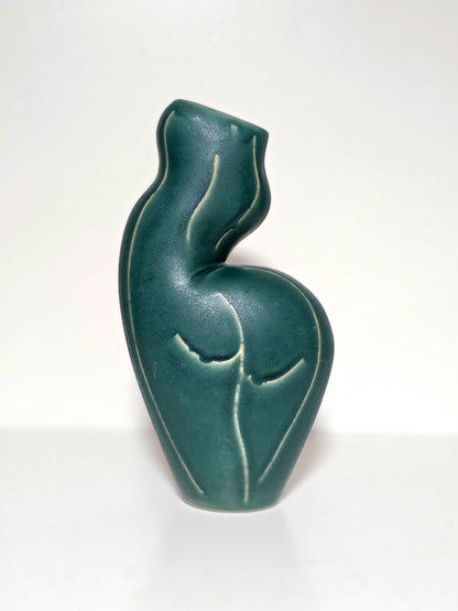 Studio Art Nude Female Pottery Vase