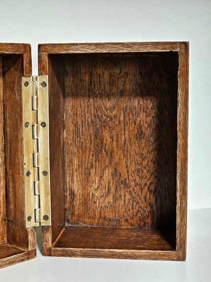 Handmade Oak Hinged Box