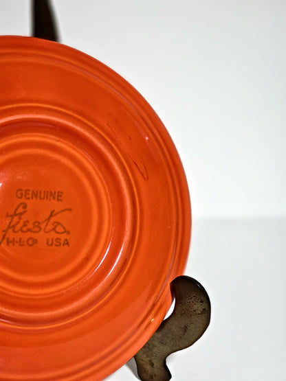 ☢️ Geniune "Radioactive Red" Fiestaware Saucer