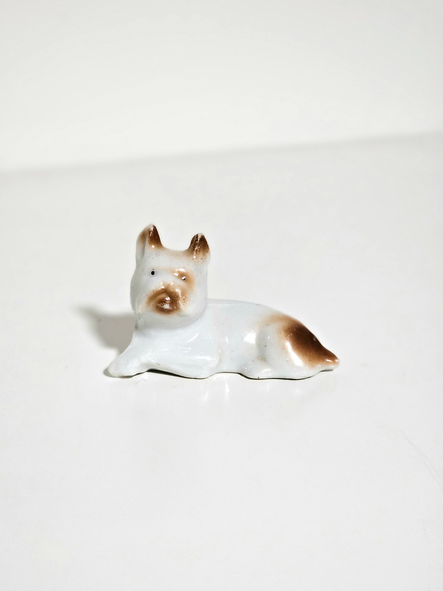 Caramel Frenchie Porcelain Dog