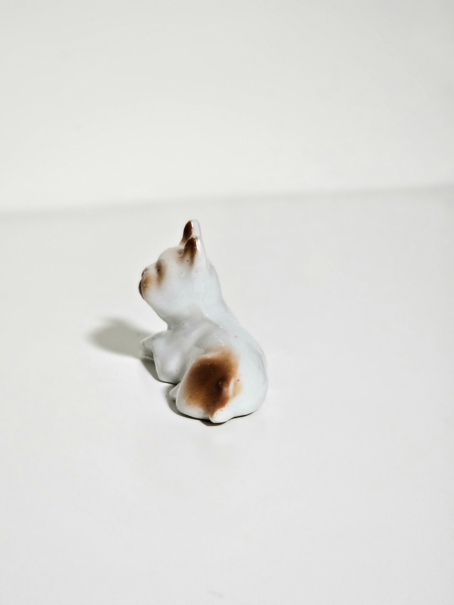 Caramel Frenchie Porcelain Dog