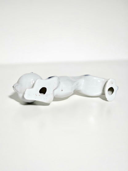 Long Stretching Cat Figurine