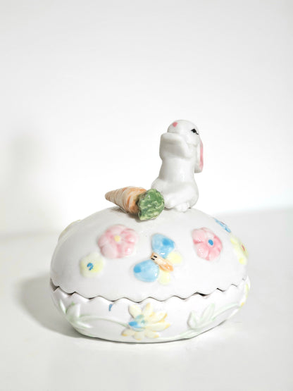 Lidded Easter Egg Jelly-Bean Dish