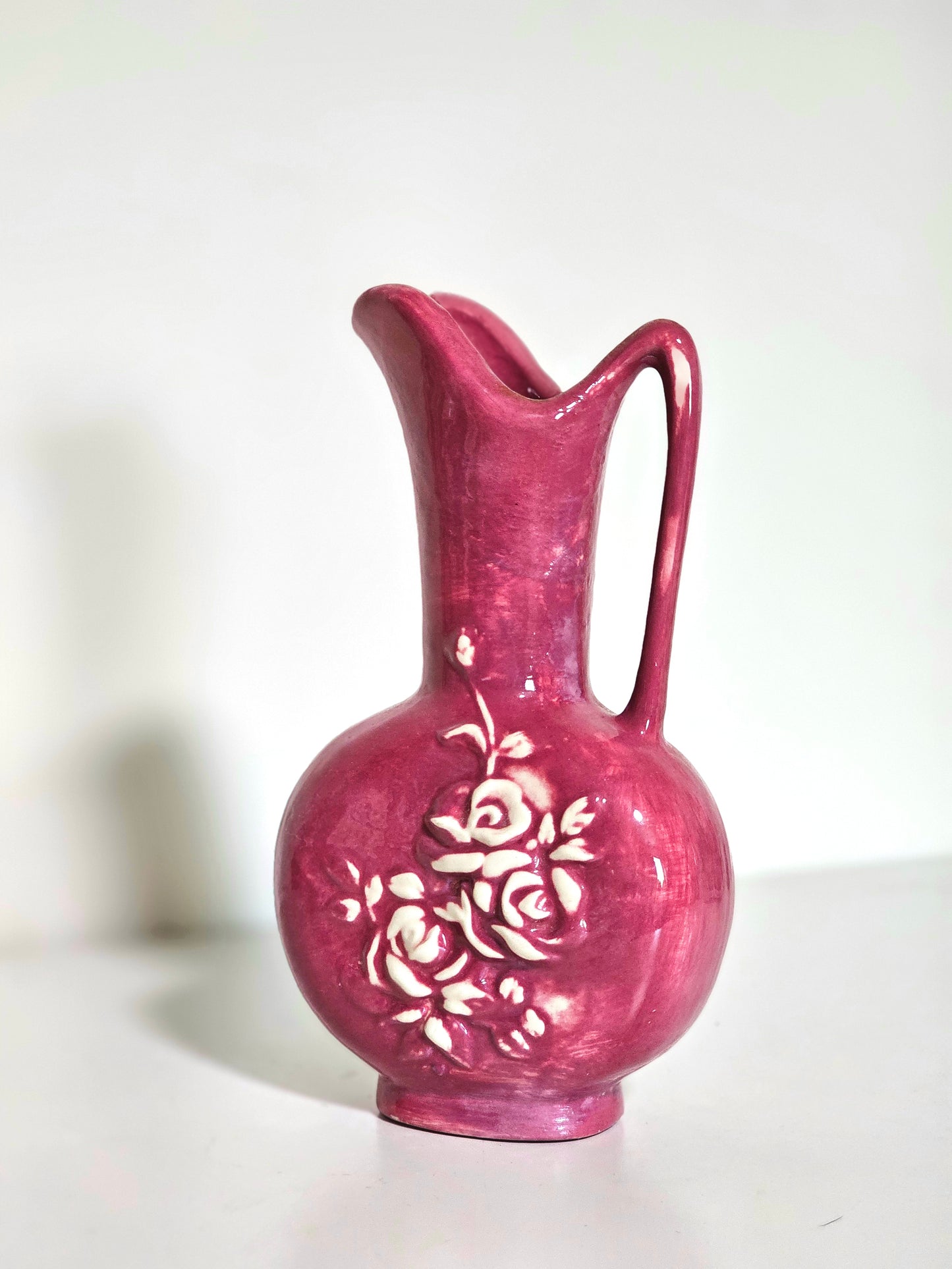Vintage Dusty Rose Bud Vase