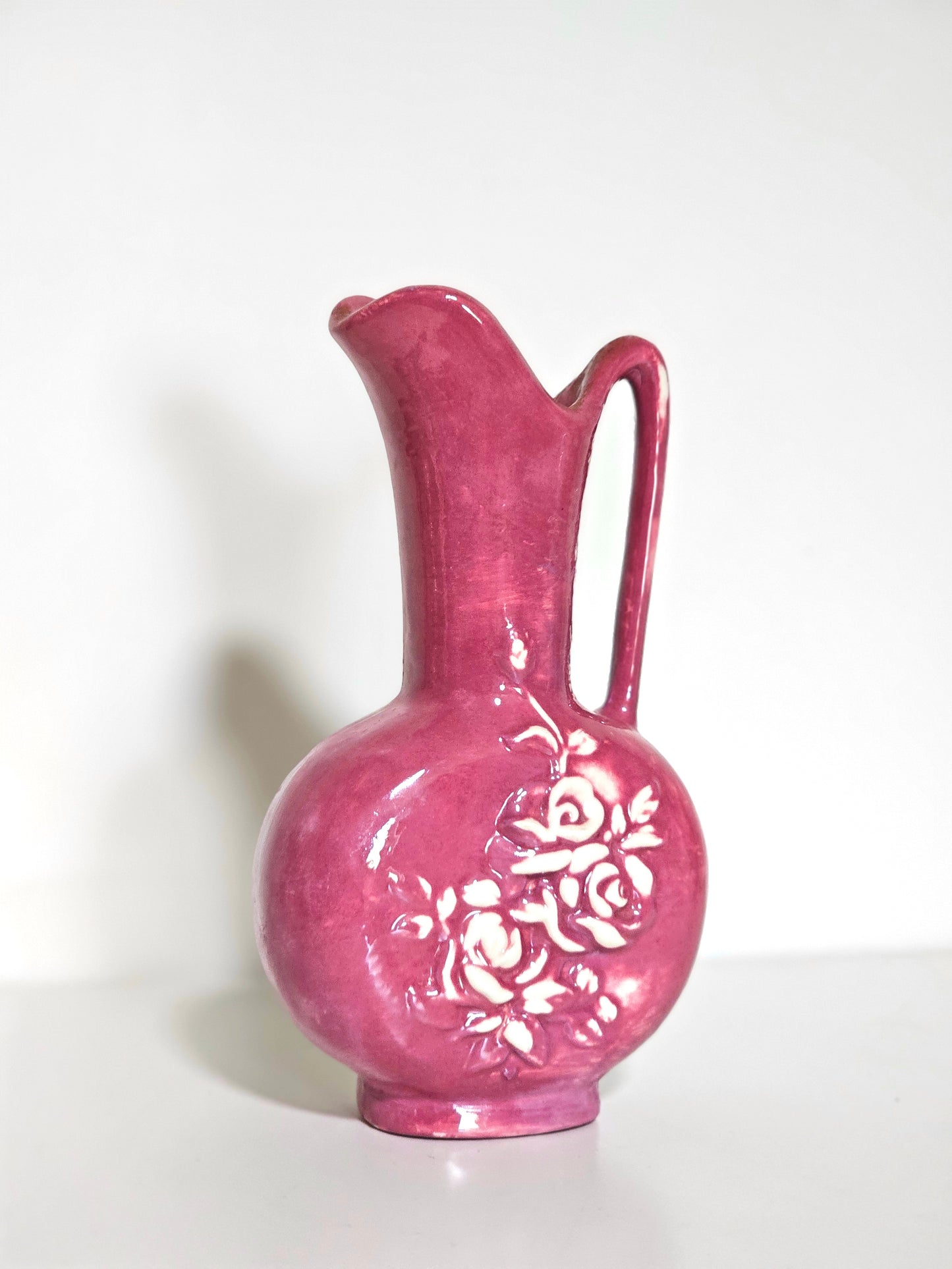 Vintage Dusty Rose Bud Vase