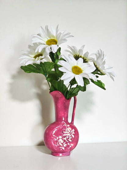 Vintage Dusty Rose Bud Vase