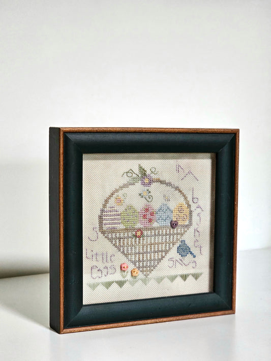 Needlepoint "Little Eggs" Easter Crewel