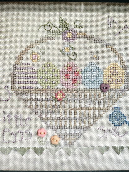 Needlepoint "Little Eggs" Easter Crewel