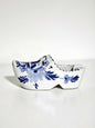Handpainted Delft Blue Clog Ashtray