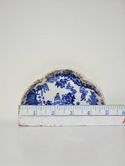 Antique Crescent Bone Dish
