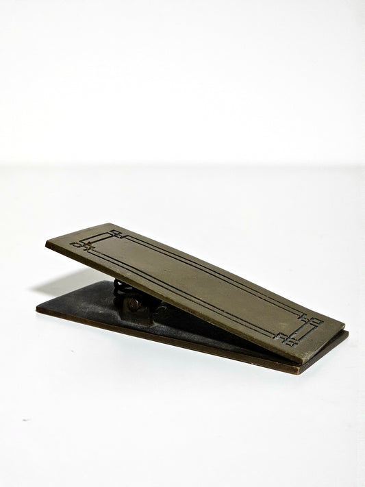 Antique Brass Heavy Clip
