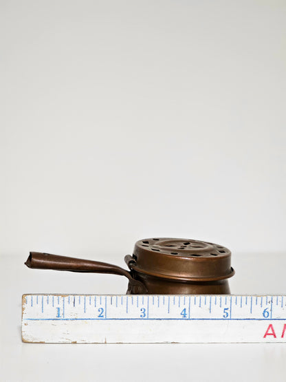Antique Copper Chestnut Roaster