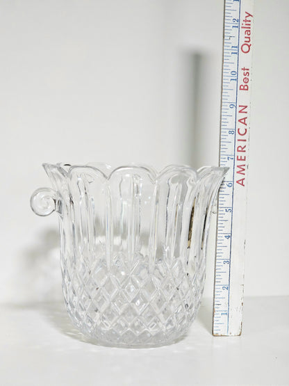 Diamond Cut Godinger Crystal Ice Bucket