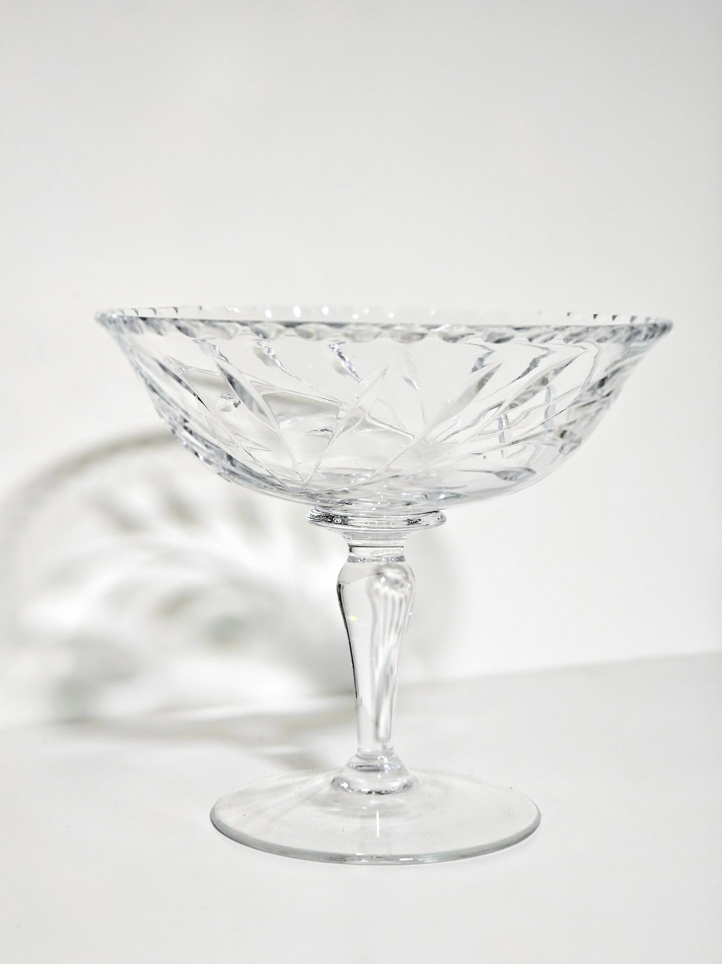 Cut Crystal Pedestal Compote