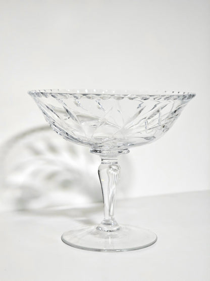 Cut Crystal Pedestal Compote