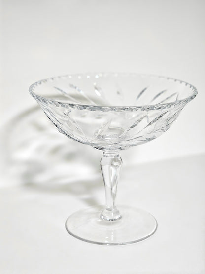Cut Crystal Pedestal Compote
