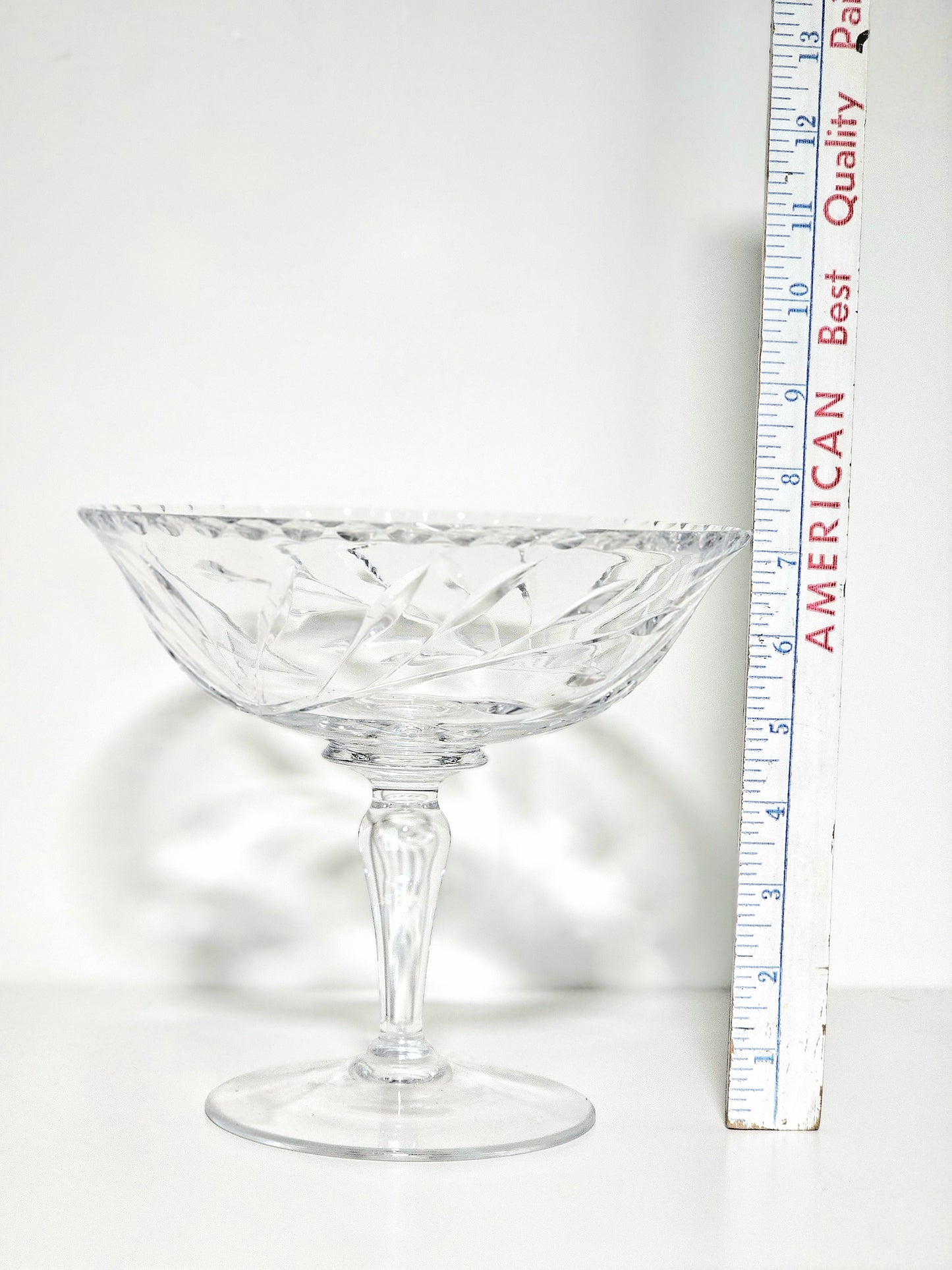 Cut Crystal Pedestal Compote