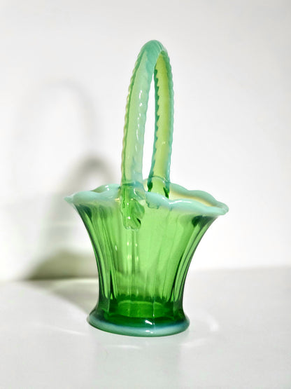 Mosser Opalescent Bride's Basket