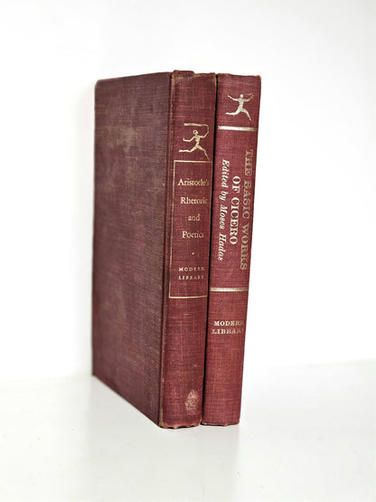 Aristotle's Rhetoric & Poetics c. 1954 & The Basic Works of Cicero c. 1951