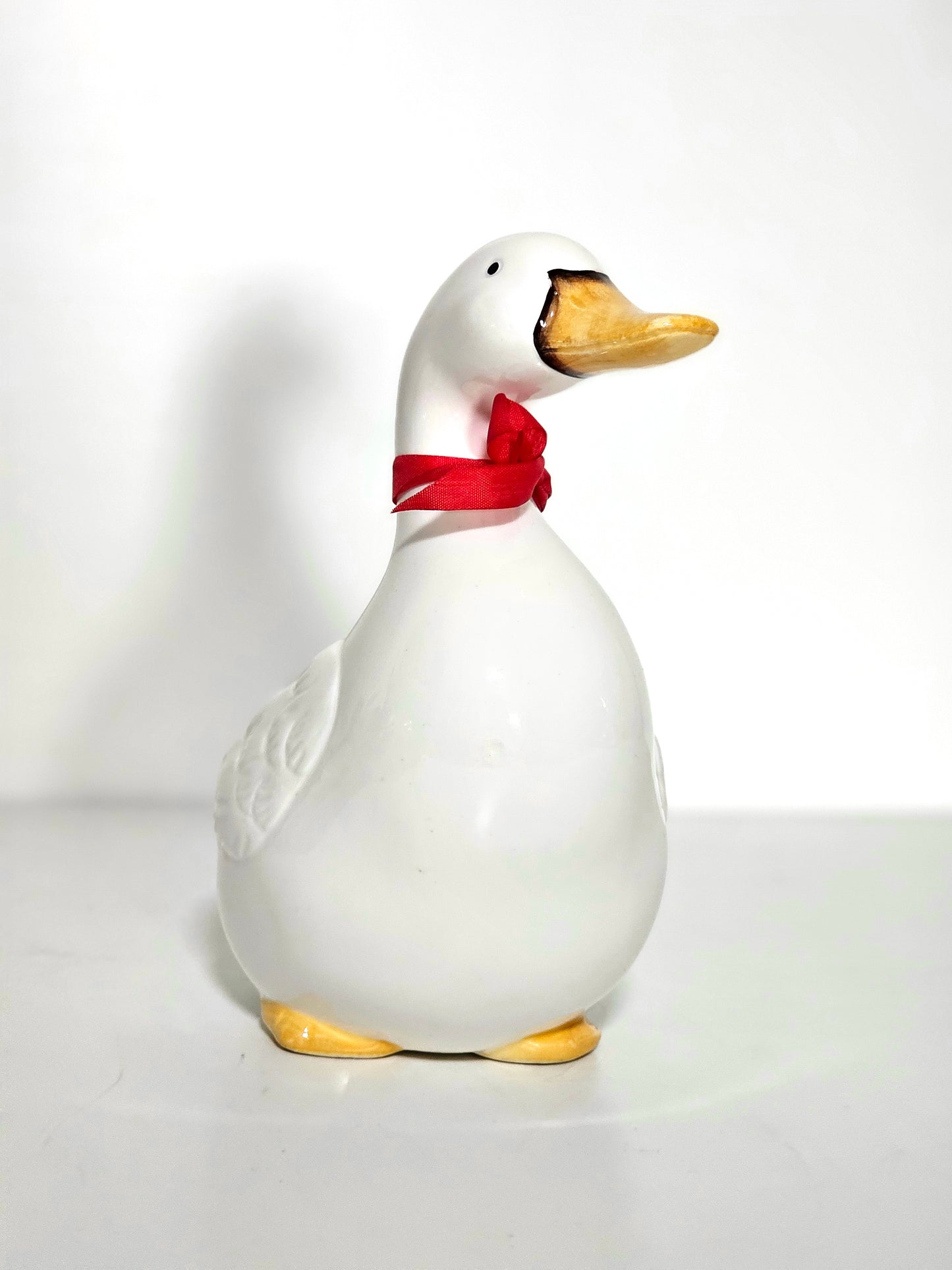 Duck with Bow Planter
