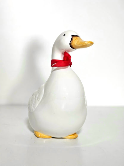 Duck with Bow Planter