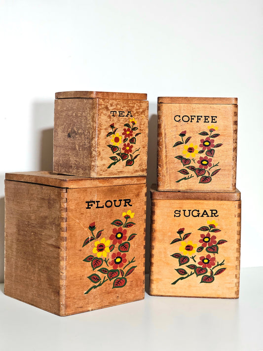 1960's Square Nesting Boxes