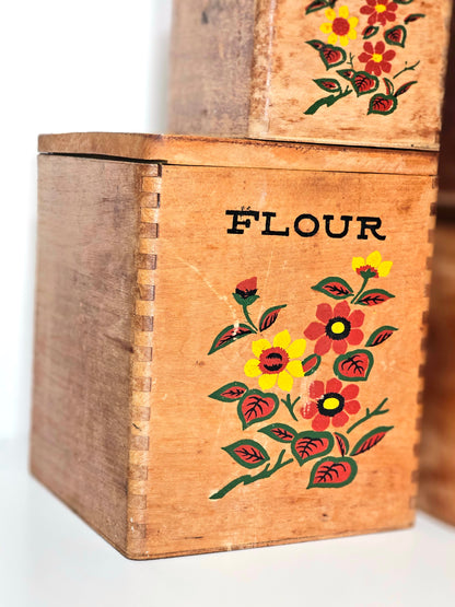 1960's Square Nesting Boxes