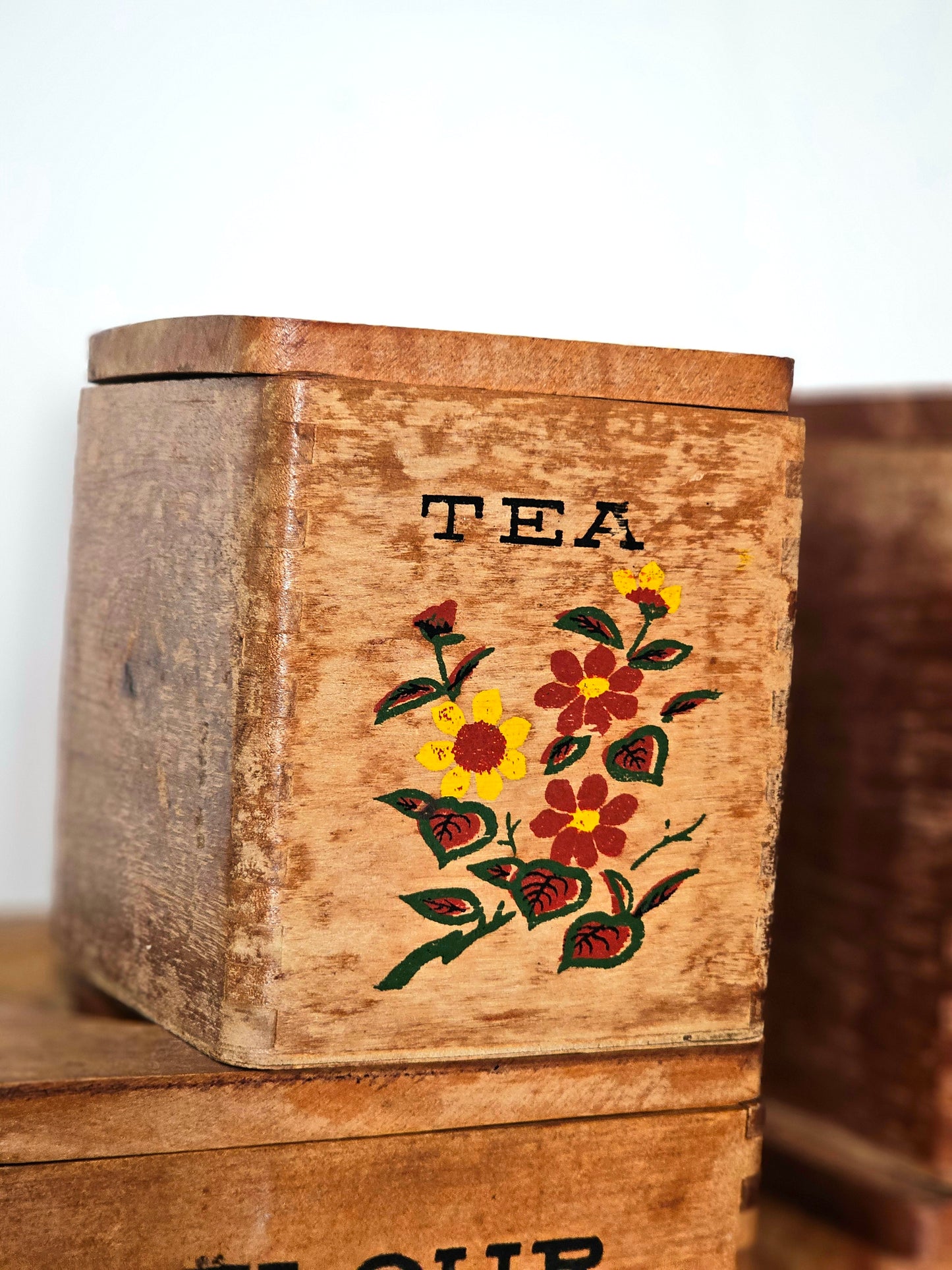 1960's Square Nesting Boxes