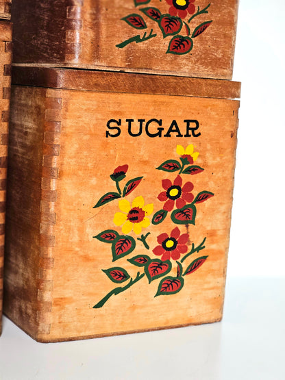 1960's Square Nesting Boxes