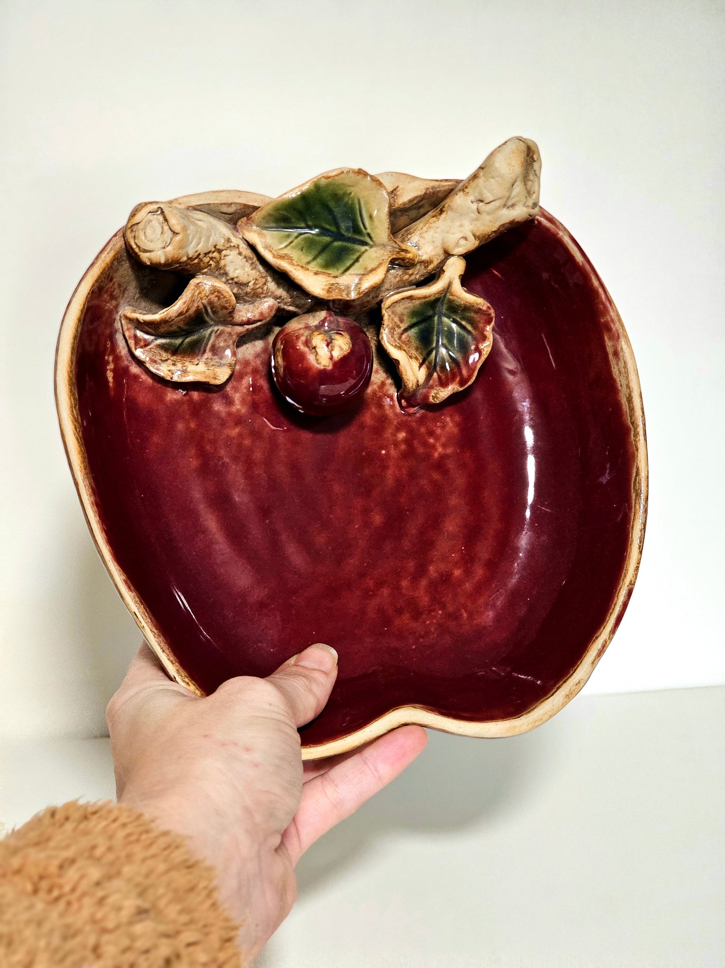 Handmade Mojalica Pottery Apple