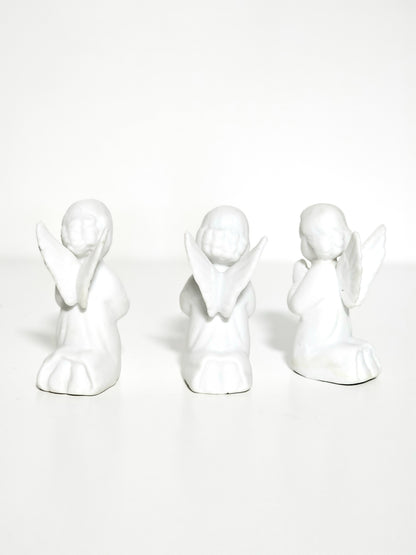 Trio of Porcelain Angels