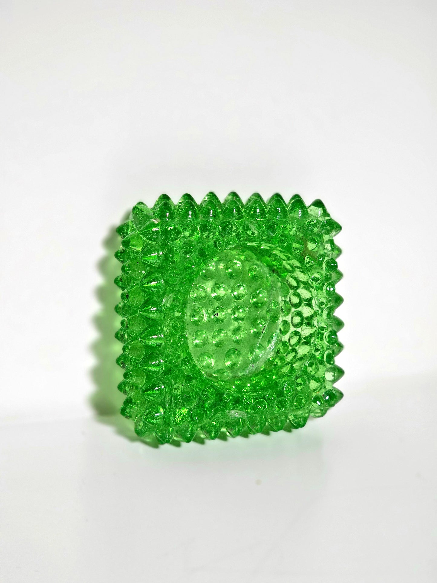 Fenton Spiky Hobnail Salt Cellar