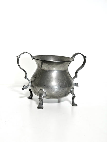 Steiff Williamsburg Pewter Sugar Jar