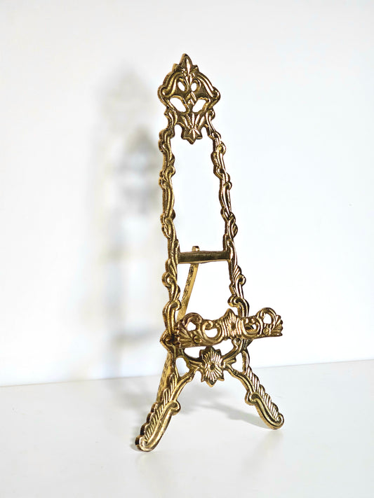 Ornate 12" Brass Easel
